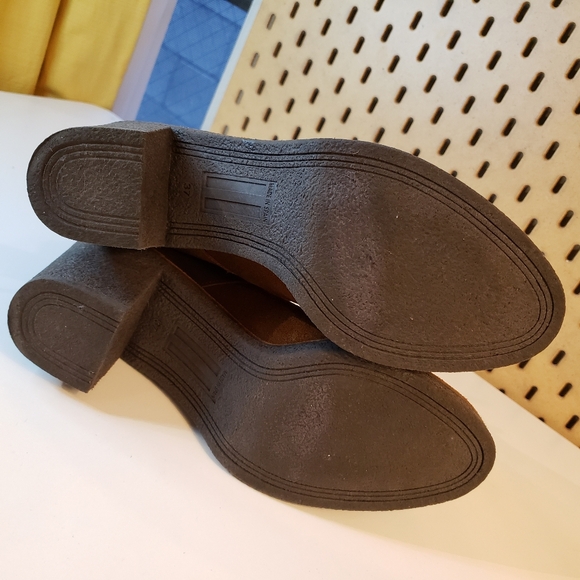 MIISTA Booties 6/6.5 US 37 Imelda suede Ankle Boot fairy cottage moto Old Money - Picture 8 of 13